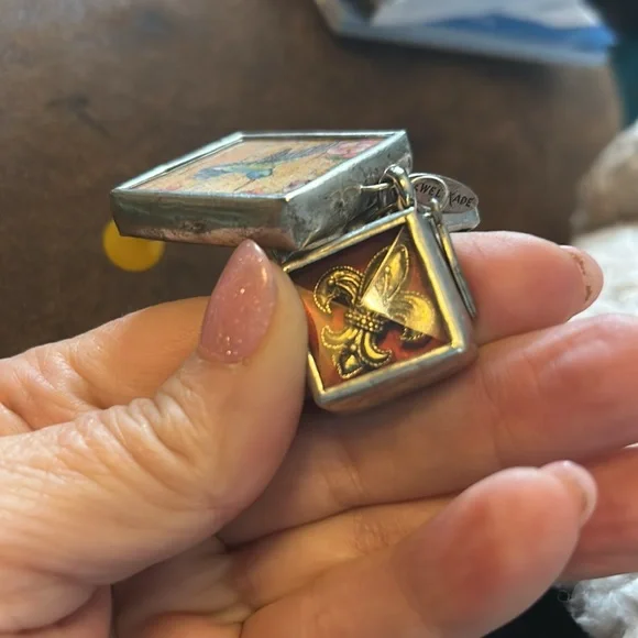 Silver Charm Pendant Necklace - Picture 13 of 16